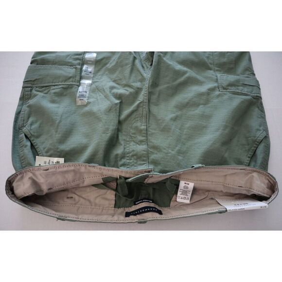 Aeropostale LXSFBA195 Men's Sz 36x32 Green Relaxed Ripstop Utility Cargo Pants - Picture 8 of 10